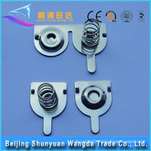 Metal Stamping Manufacturer Offer Battery Contact Plate and AA Battery Contact